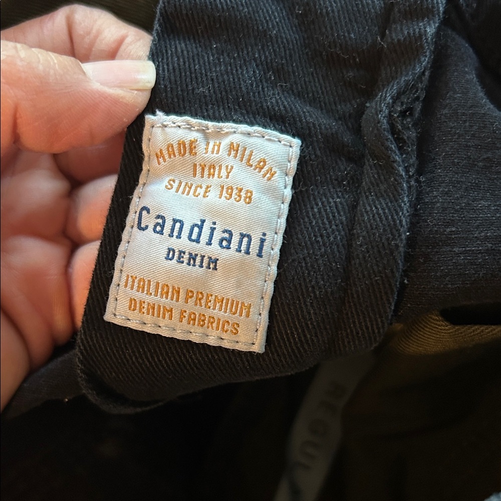 Hugo Boss Cashmere-Touch Denim Men's Black Jeans - Picture 13 of 14